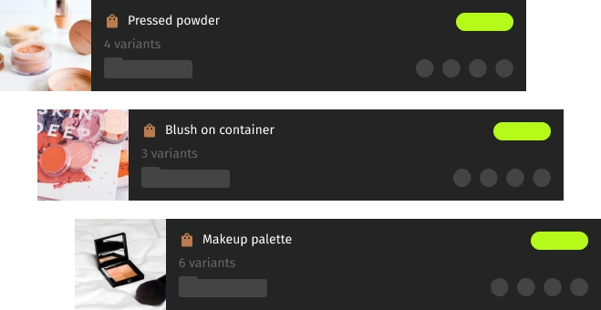 Centralized Management for Beauty Products