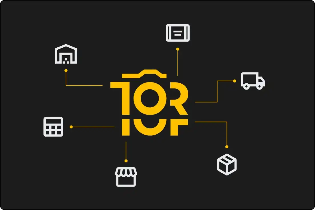 Toriut platform illustration